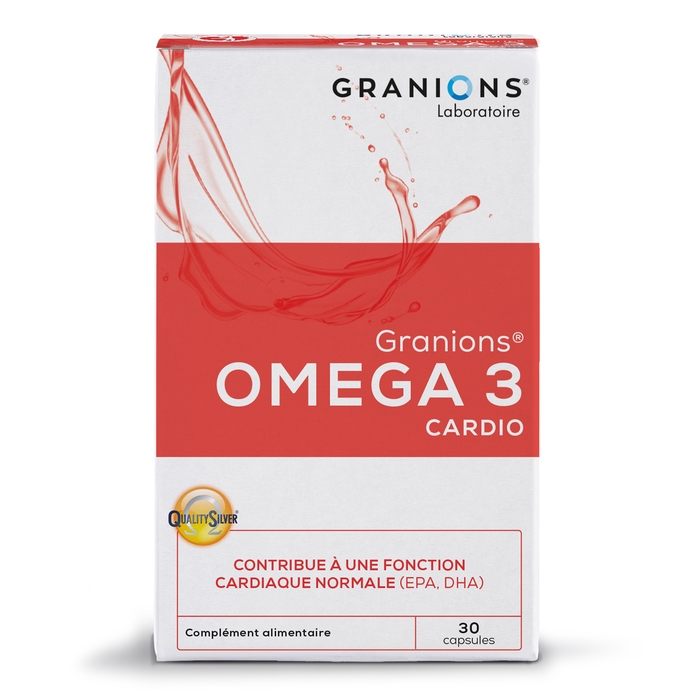 *Granions Omega 3 Cardio - Protéger son coeur et ses artères naturellement !