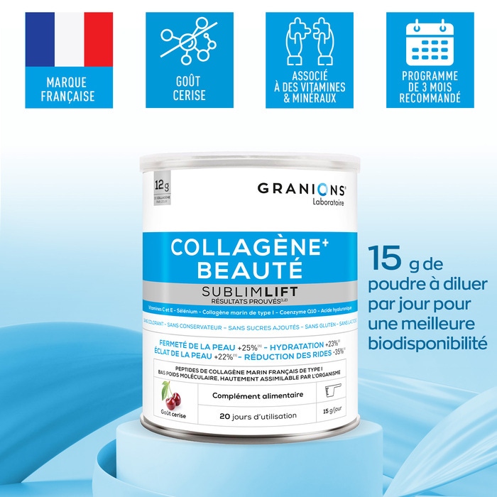 15g de poudre à diluer par jour 