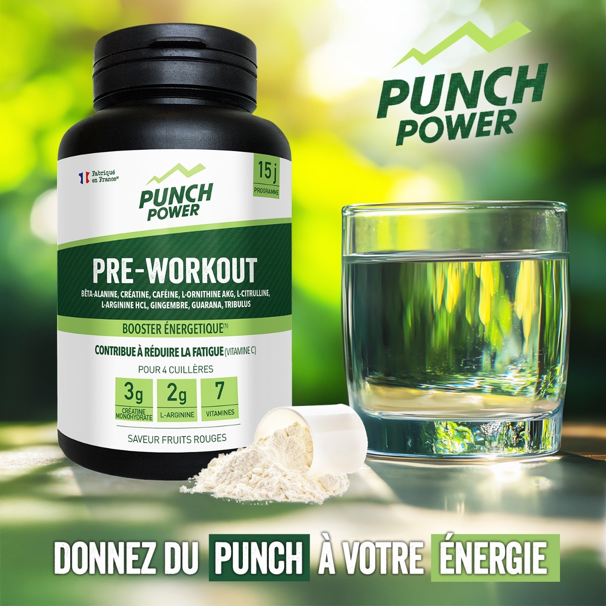 Pure Pre-Workout - Booster Energétique