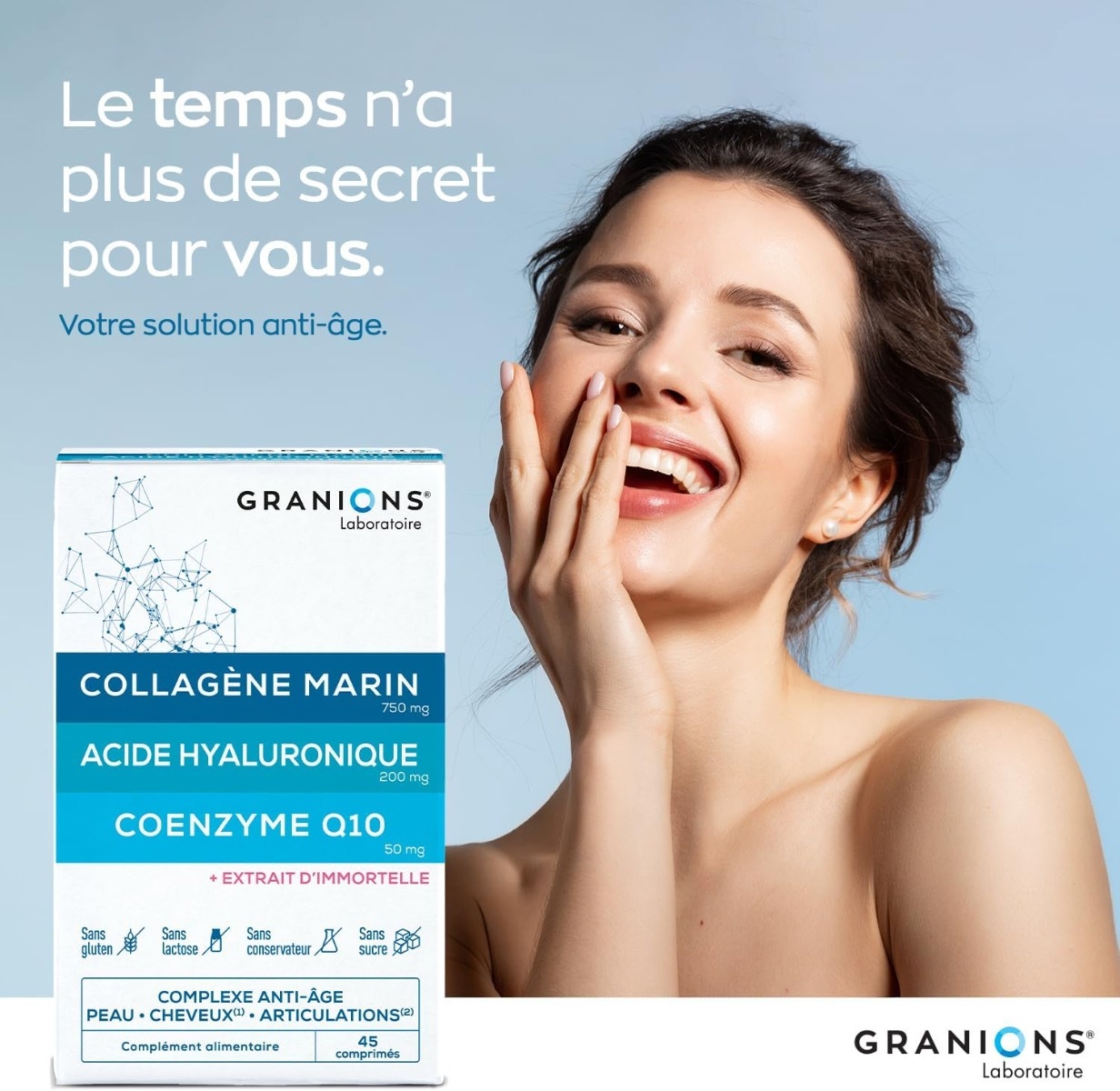 Collagène Marin et Acide Hyaluronique + Coenzyme Q10