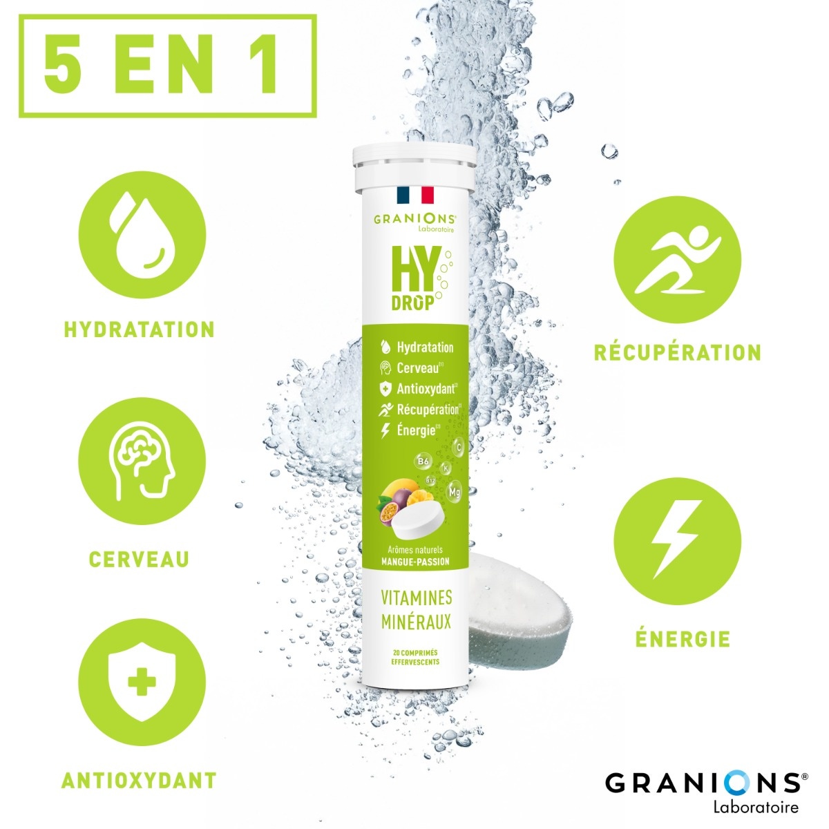 Granions - Hydrop arôme mangue-passion