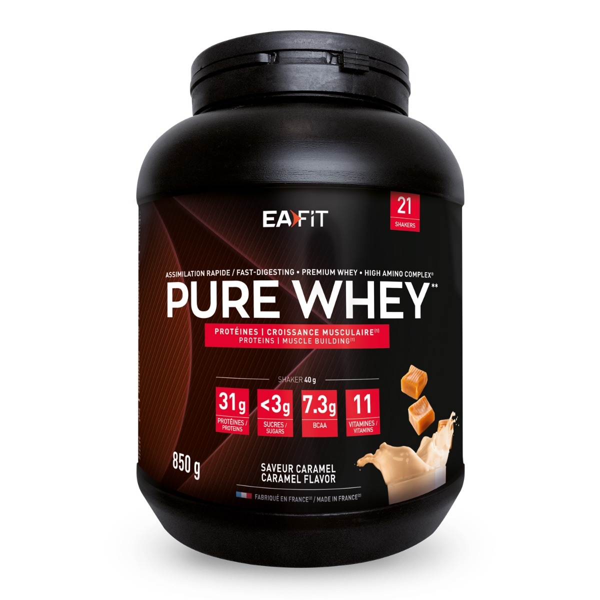 EAFIT Pure Whey Caramel 850gr
