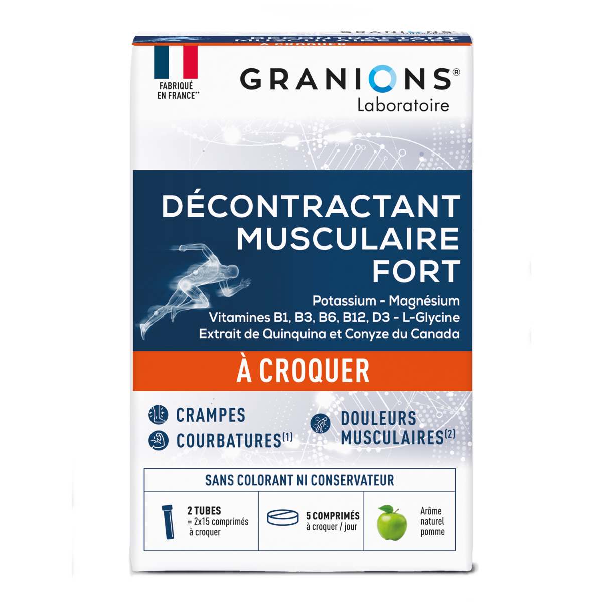 Décontractant musculaire anti-douleurs