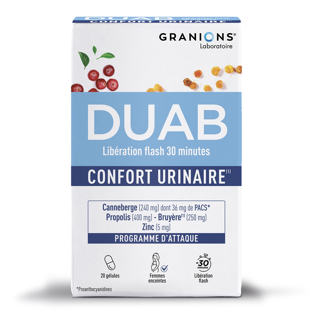 Duab 20 gélules - programme d'attaque - GRANIONS
