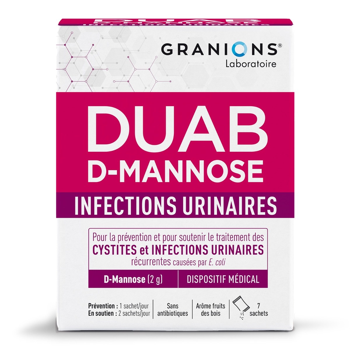 DUAB D-MANNOSE poudre sachets