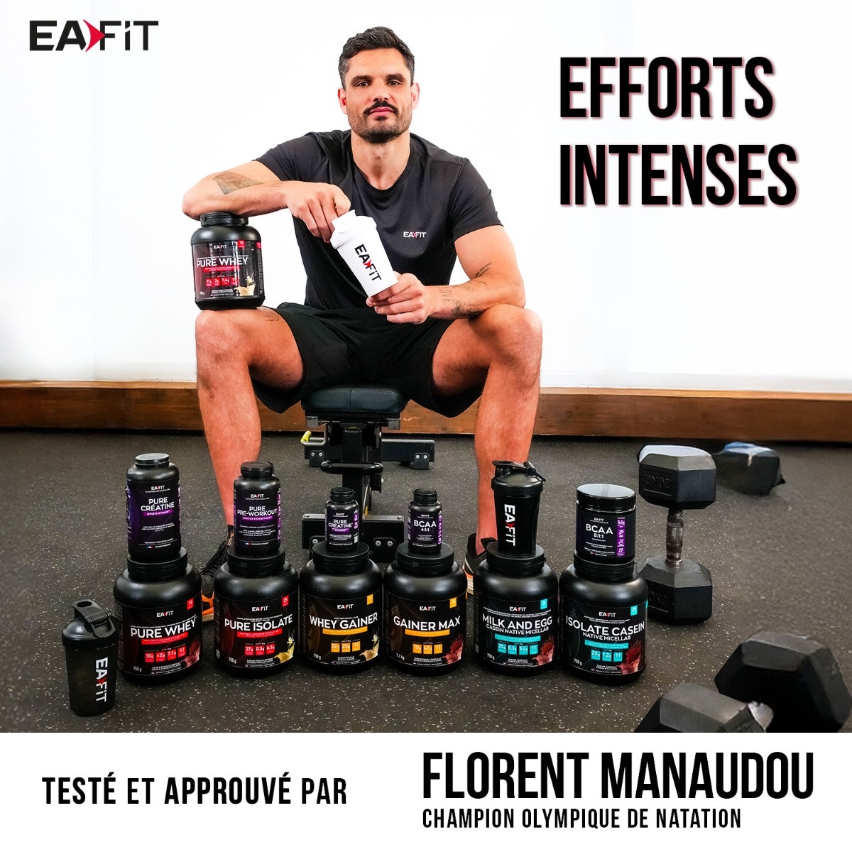 EAFIT - Pure Whey 850g Saveur café