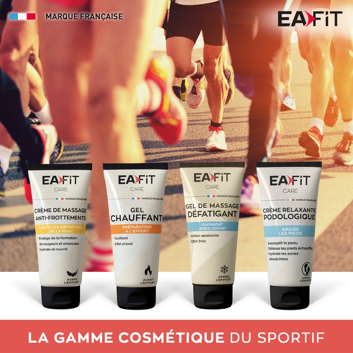 EAFIT Gel Massant Chauffant 75 ml