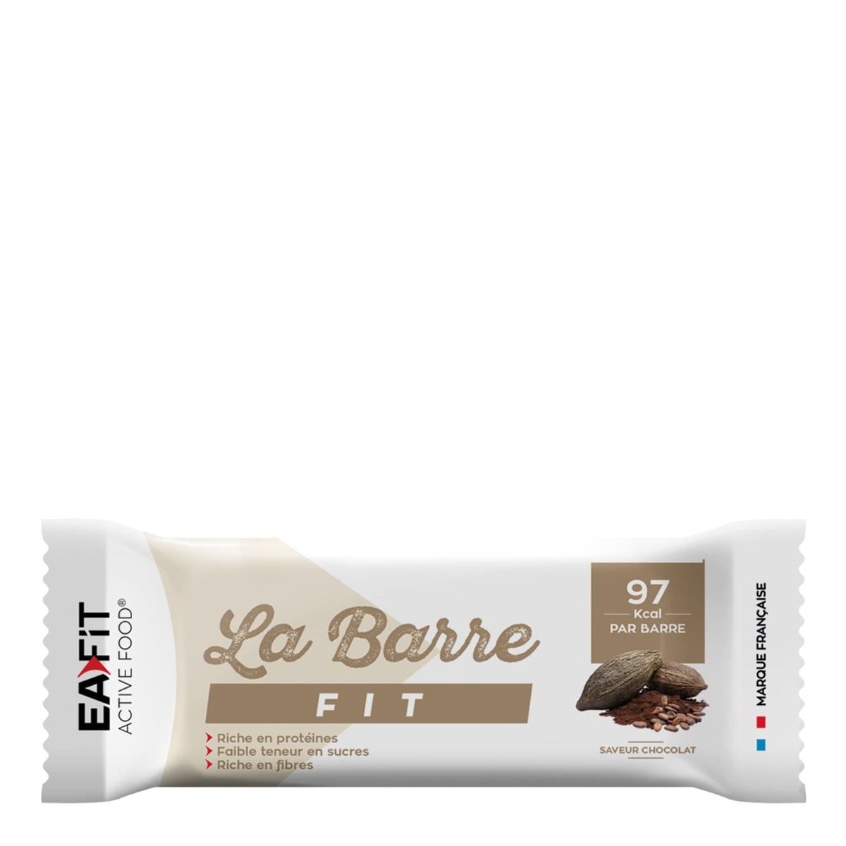 La Barre Fit EAFIT : 10 grammes de protéines pour seulement 1 g de sucre ! Idéale pour les petites faims