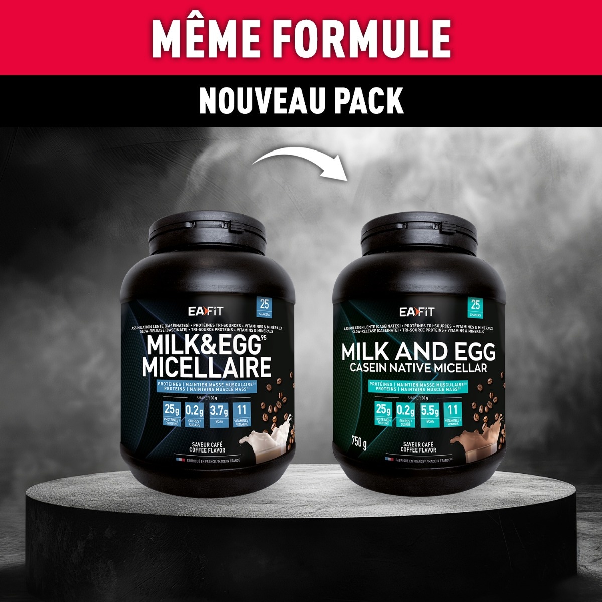 Milk and Egg - Nouveau pack