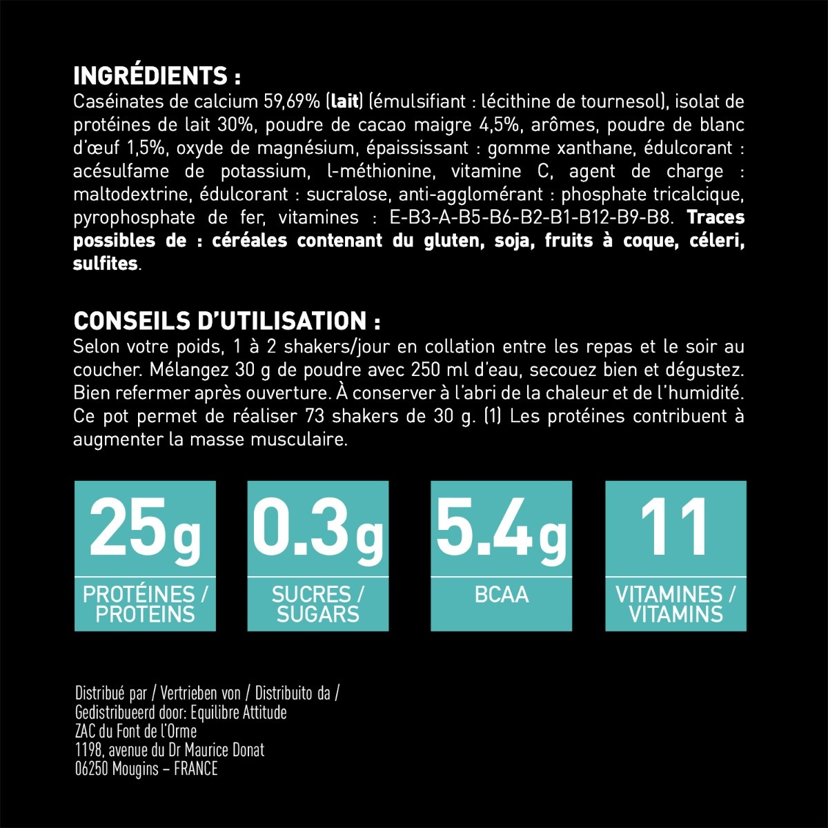 Milk and Egg - Ingrédients et conseils d'utilisation