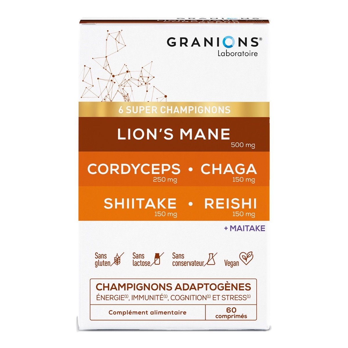 Granions - 6 super champignons
