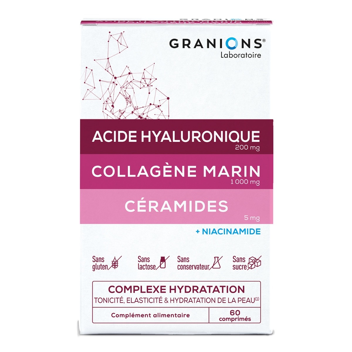 Complexe Hydratation - Tonicité, élasticité & hydratation de la peau 
