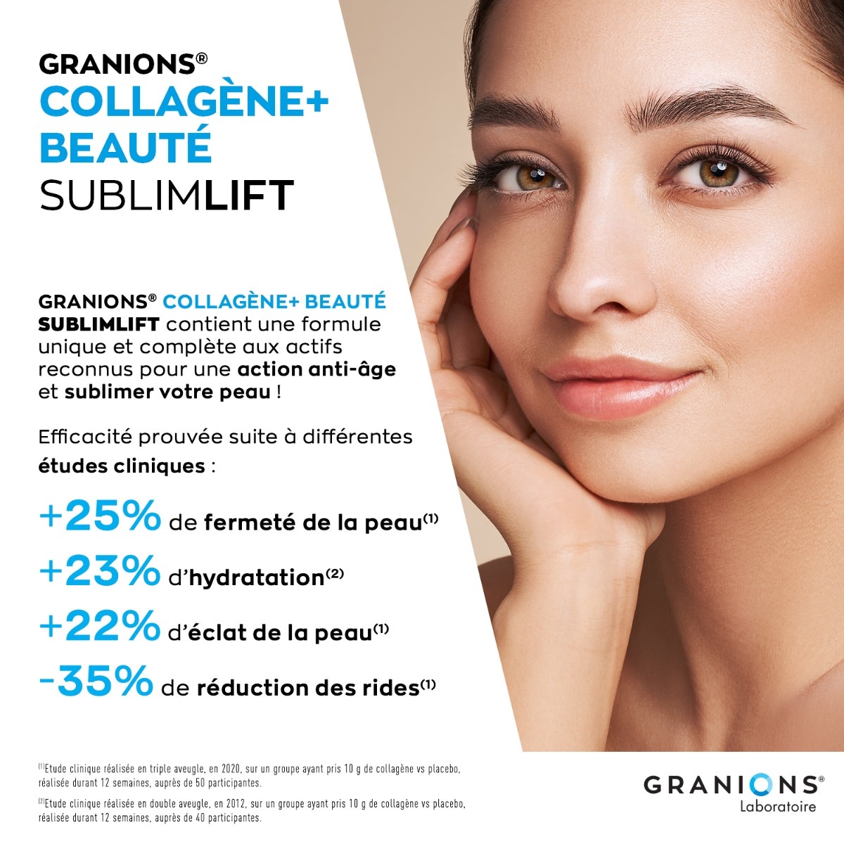 GRANIONS - Collagène + beauté Sublimlift - Résultats