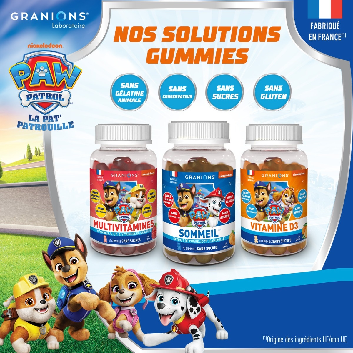 Nos solutions gummies