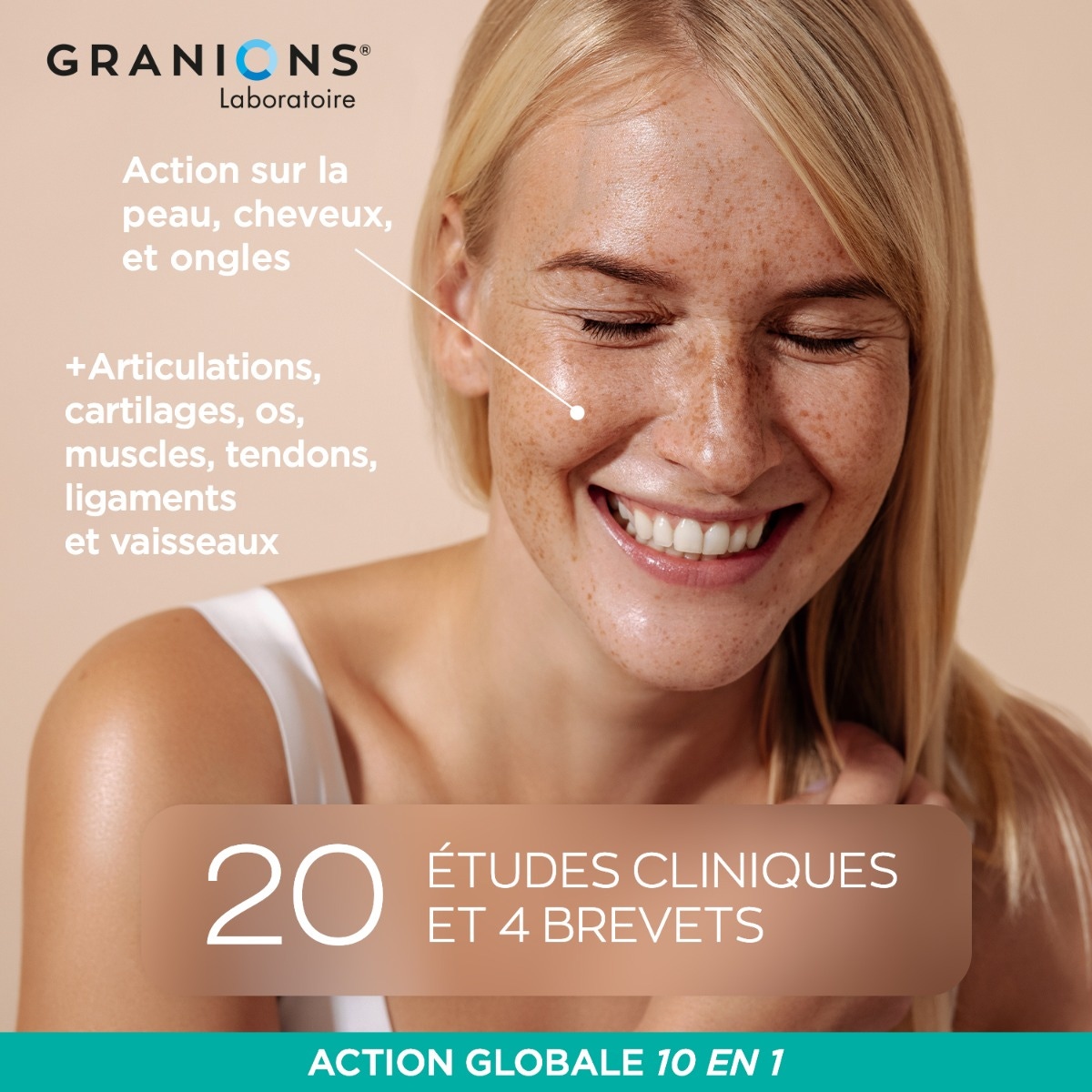 Collagène+ Multi type I, II, III, V, X actions