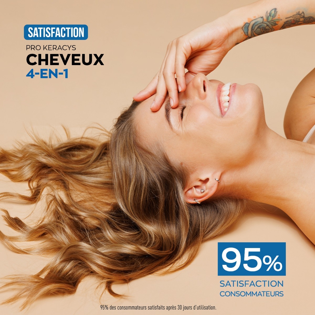 PROKERACYS Cheveux 4-EN-1 Poudre