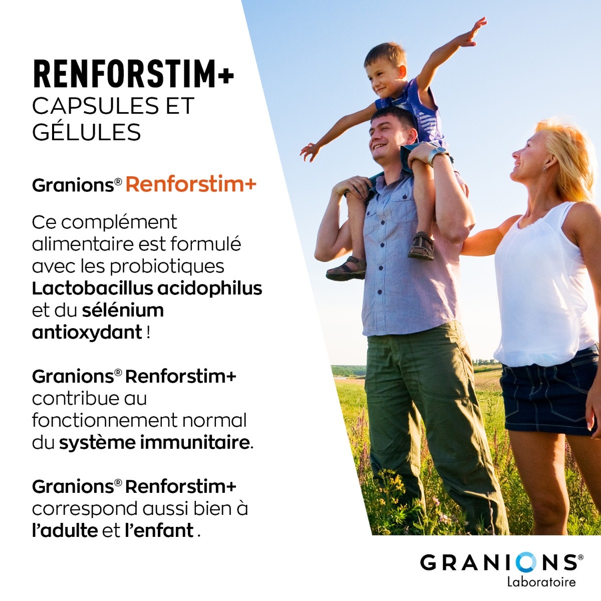 Granions Renforstim+  - Complexe immunité