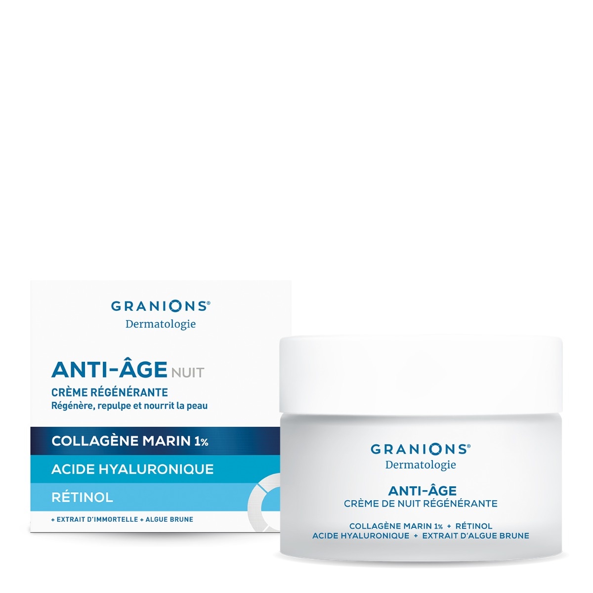 GRANIONS - Crème de nuit anti-âge régénérante