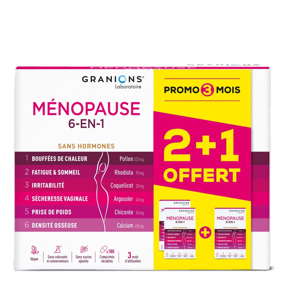 Ménopause 6-en-1 - Granions