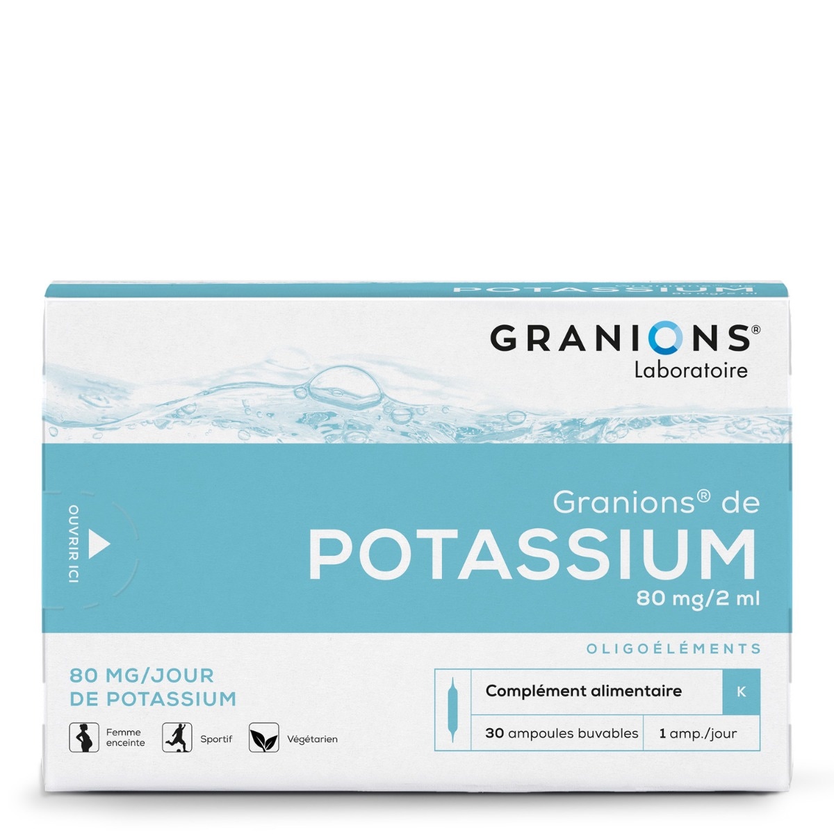 GRANIONS DE POTASSIUM