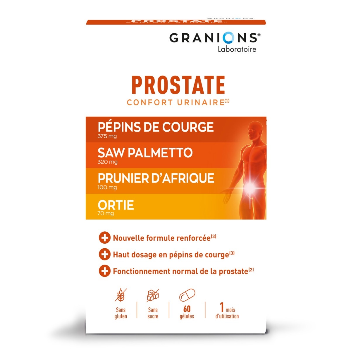 Granions Prostate 
Confort urinaire