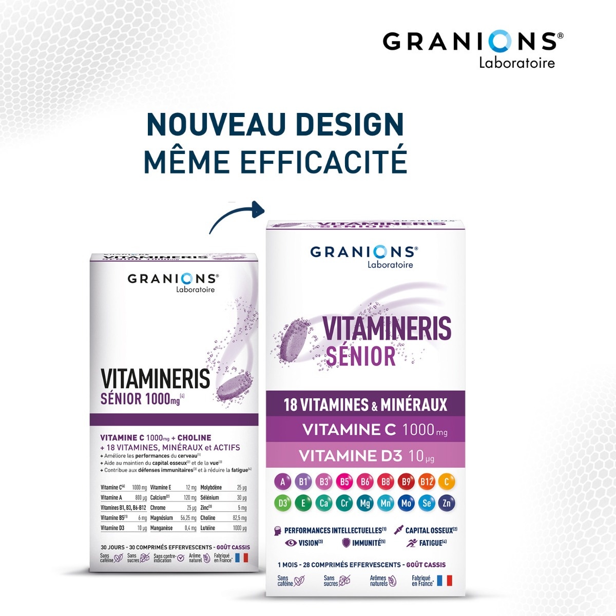 Vitamineris Senior 1000mg - 28 comprimés 